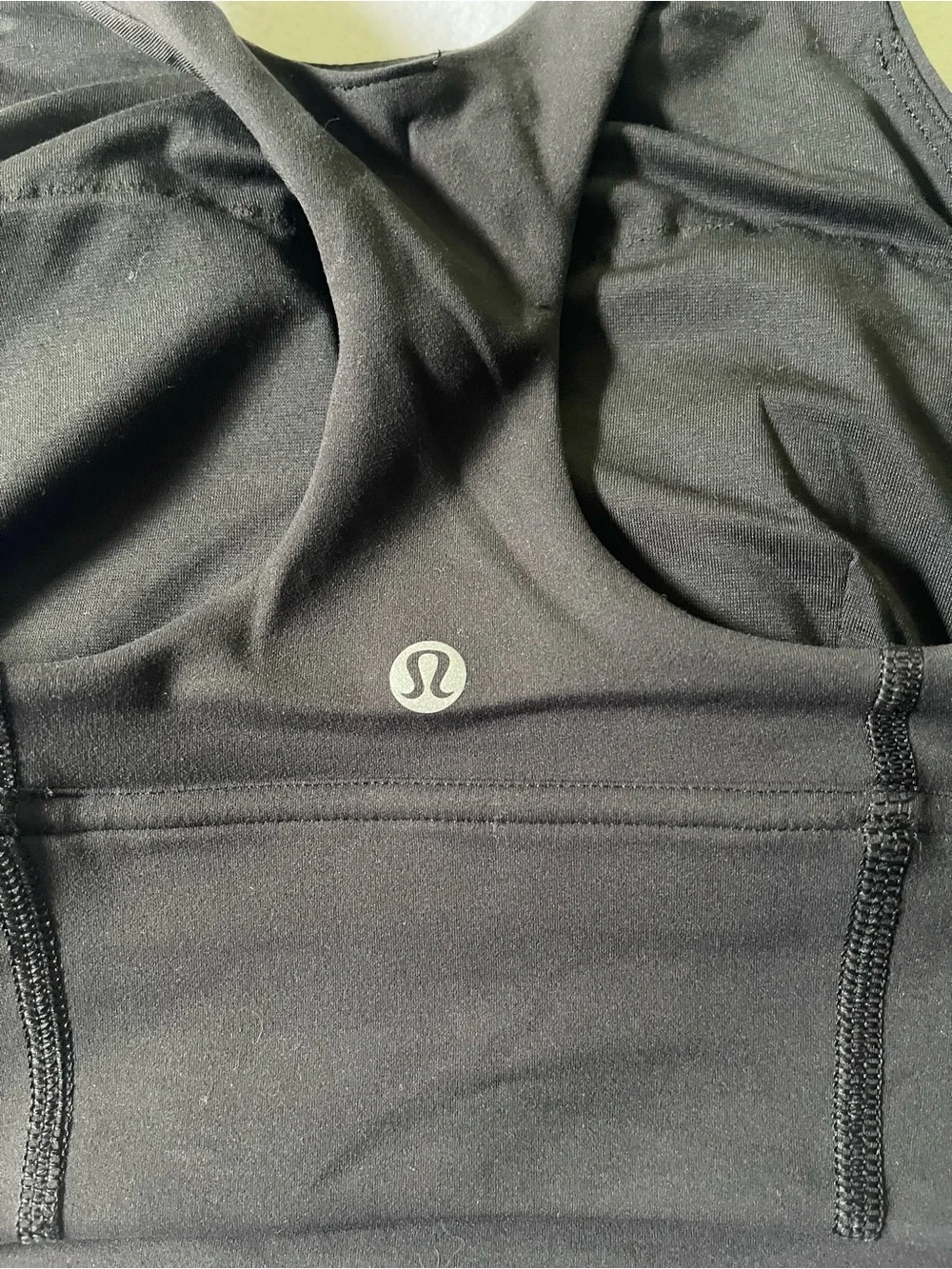 Lululemon athletica Black High-Neck Padded Sports Bra